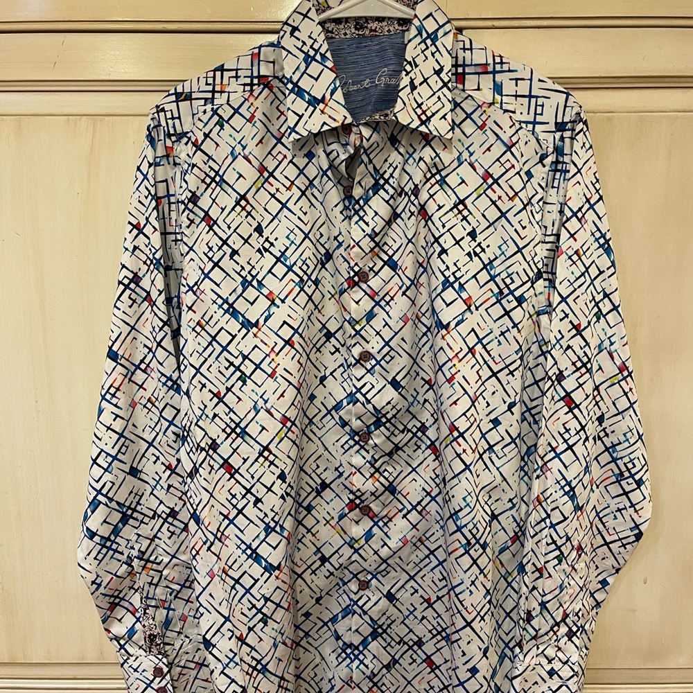 Robert Graham Mens Button Down Shirt